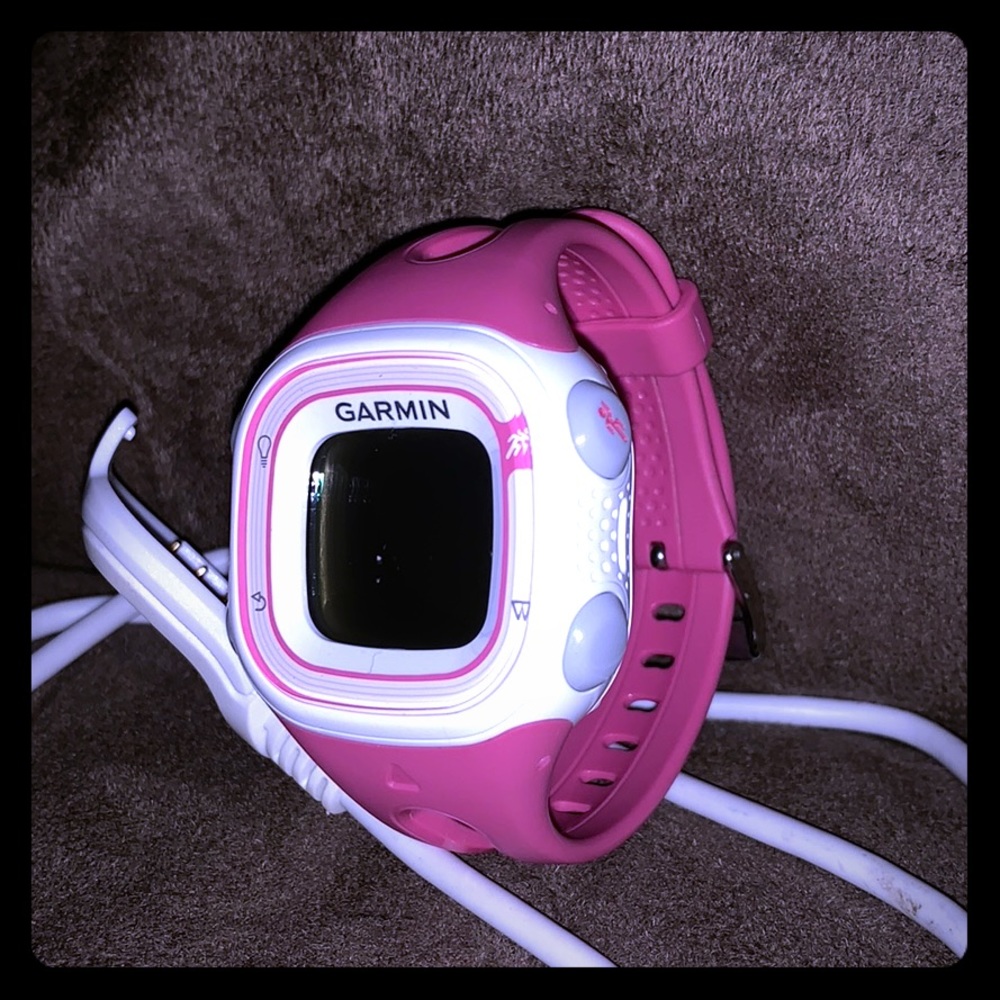 NWOT Garmin GPS Forerunner 10 pink watch